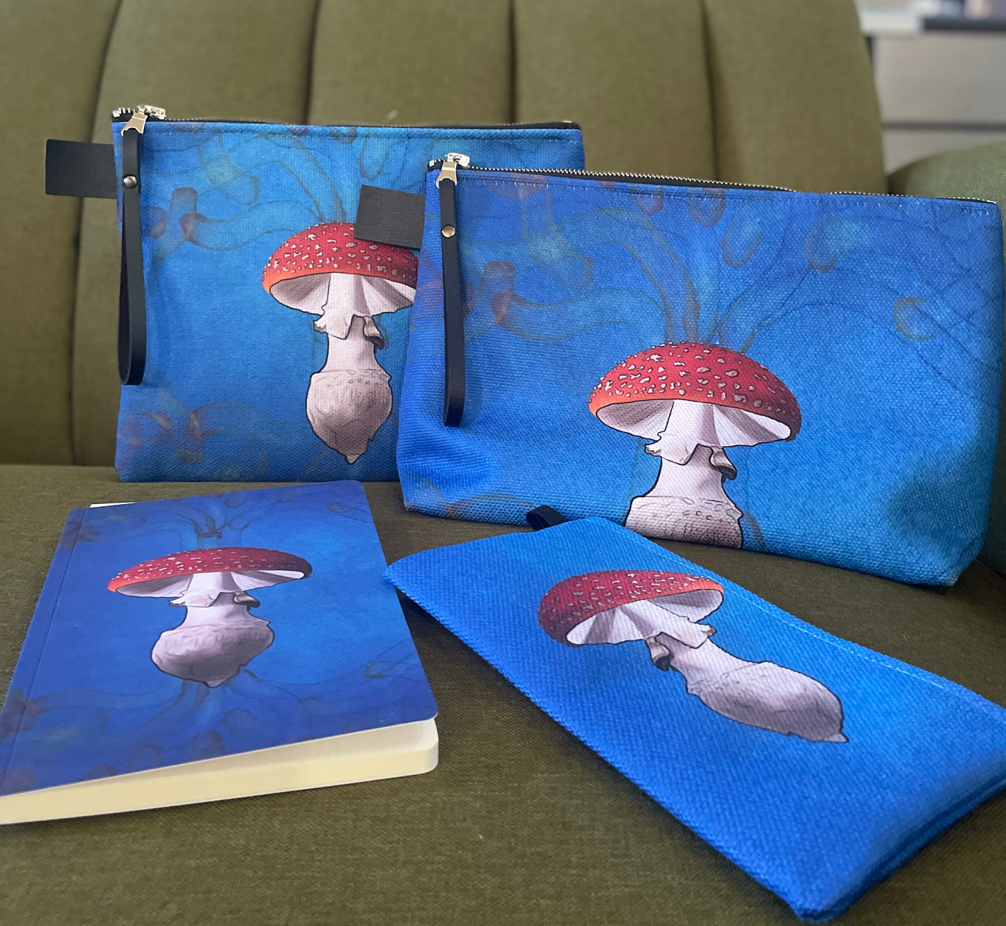 Amanita Pencil Pouch