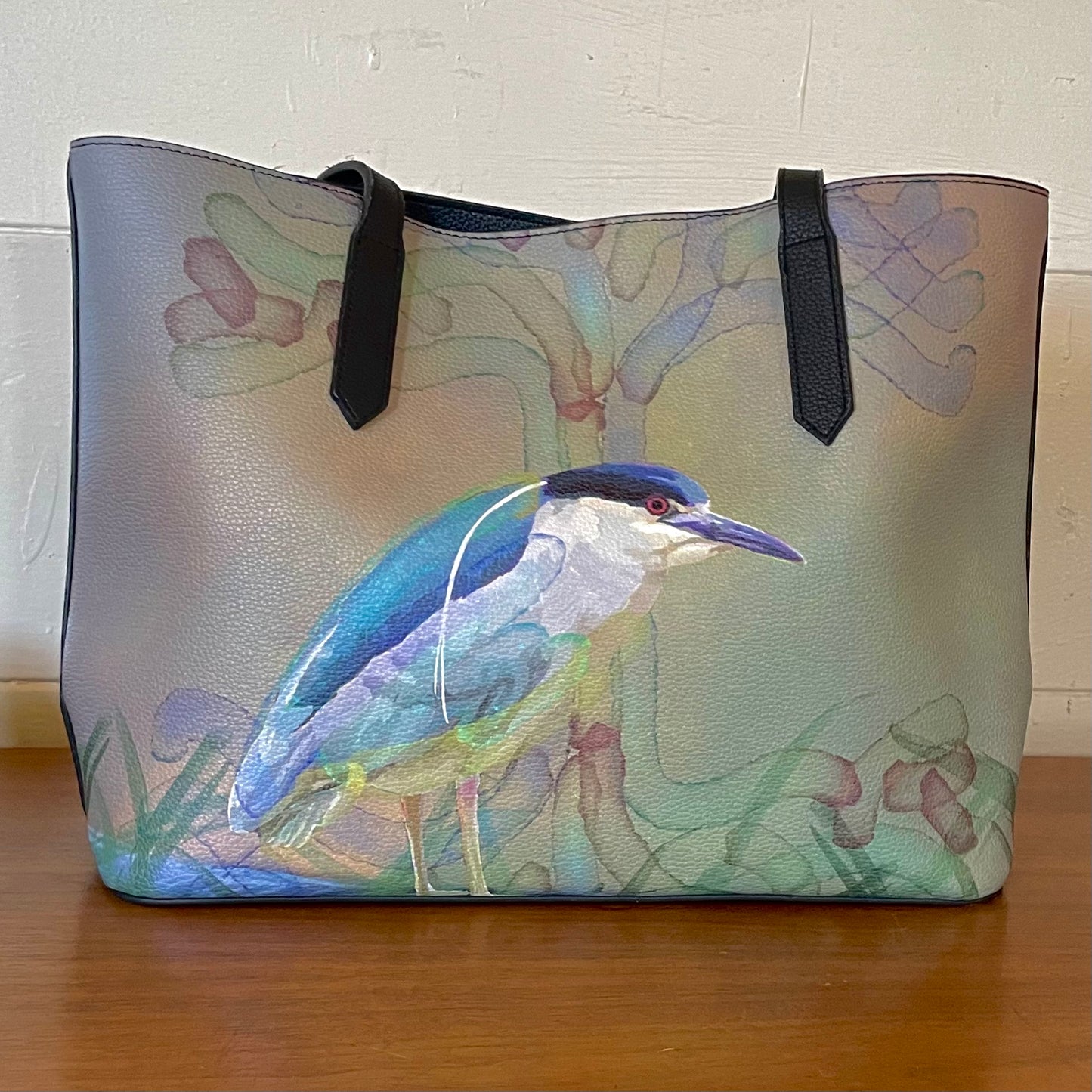 Night Heron Vegan Leather Tote