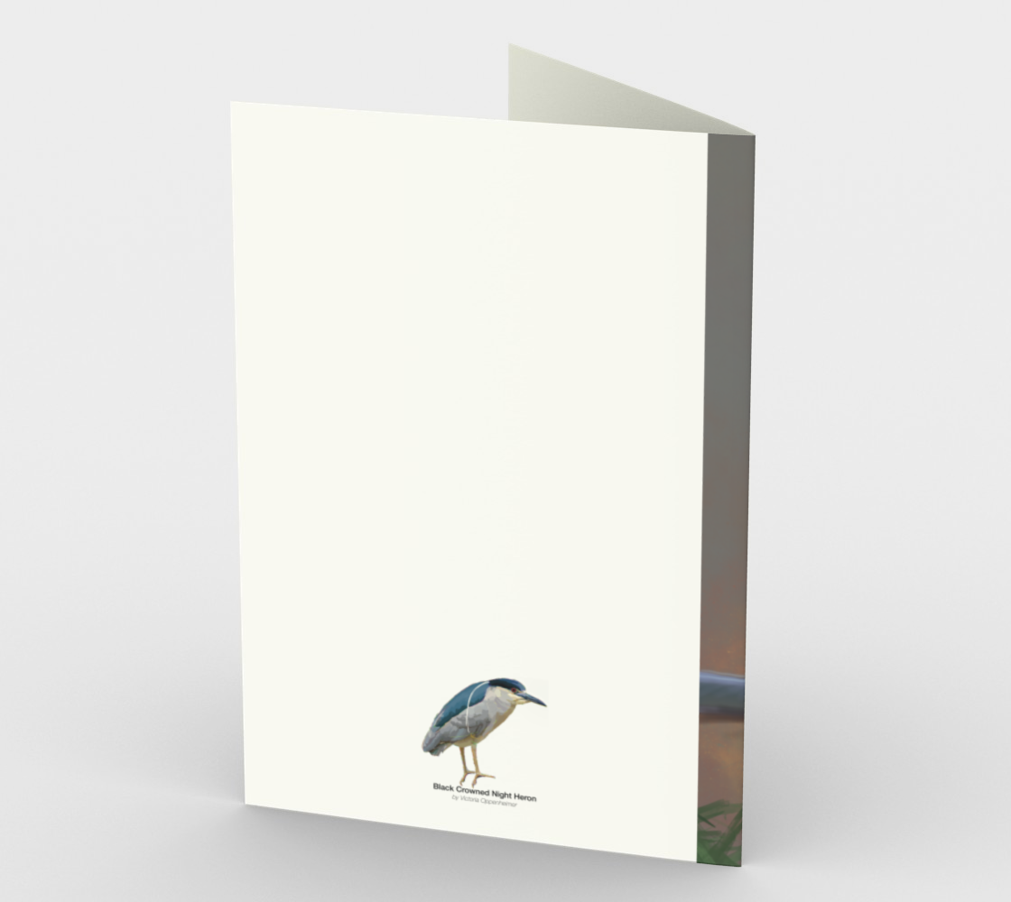 Night Heron Card